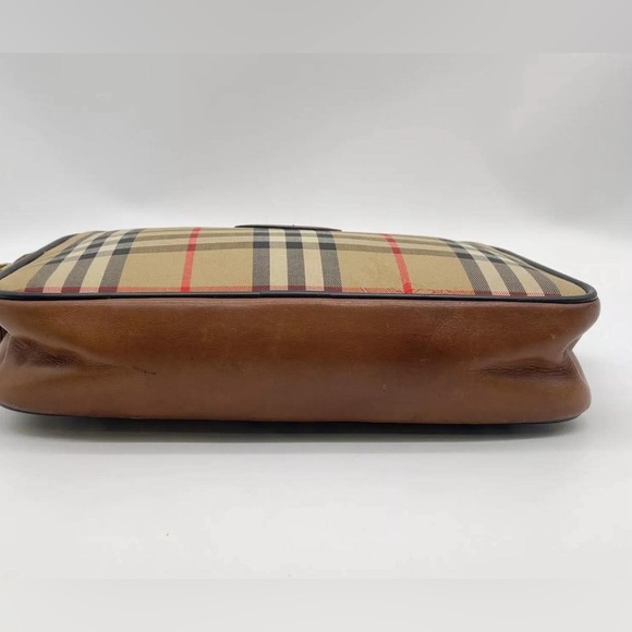 Vintage Burberrys Horseferry Nova Check Crossbody Shoulder Bag- Free Gift - Picture 8 of 15